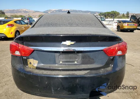 2017 Chevrolet Impala Lt из США, поврежденный, VIN 2G1105S35H9177694